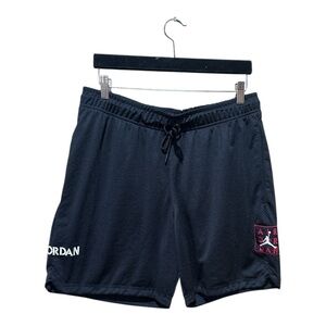 Size:M Men’s Jordan Black Athletic Shorts with Logo